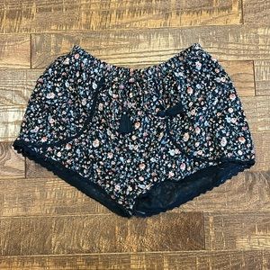 American Eagle Knit Floral Shorts